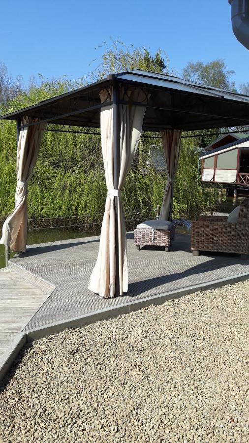Prachtige Chalet Wabi Sabi Aan Het Water! Гел Экстерьер фото